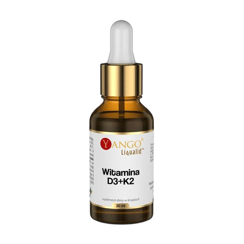 Вітаміни Д3 та К2 Yango Vitamin D3 + K2 в рідині, 30 мл